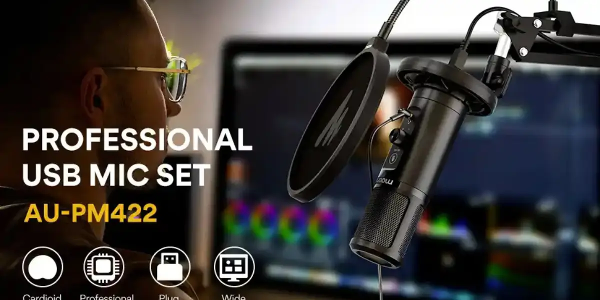 MAONO AUPM422 Professional USB Microphone (2).webp